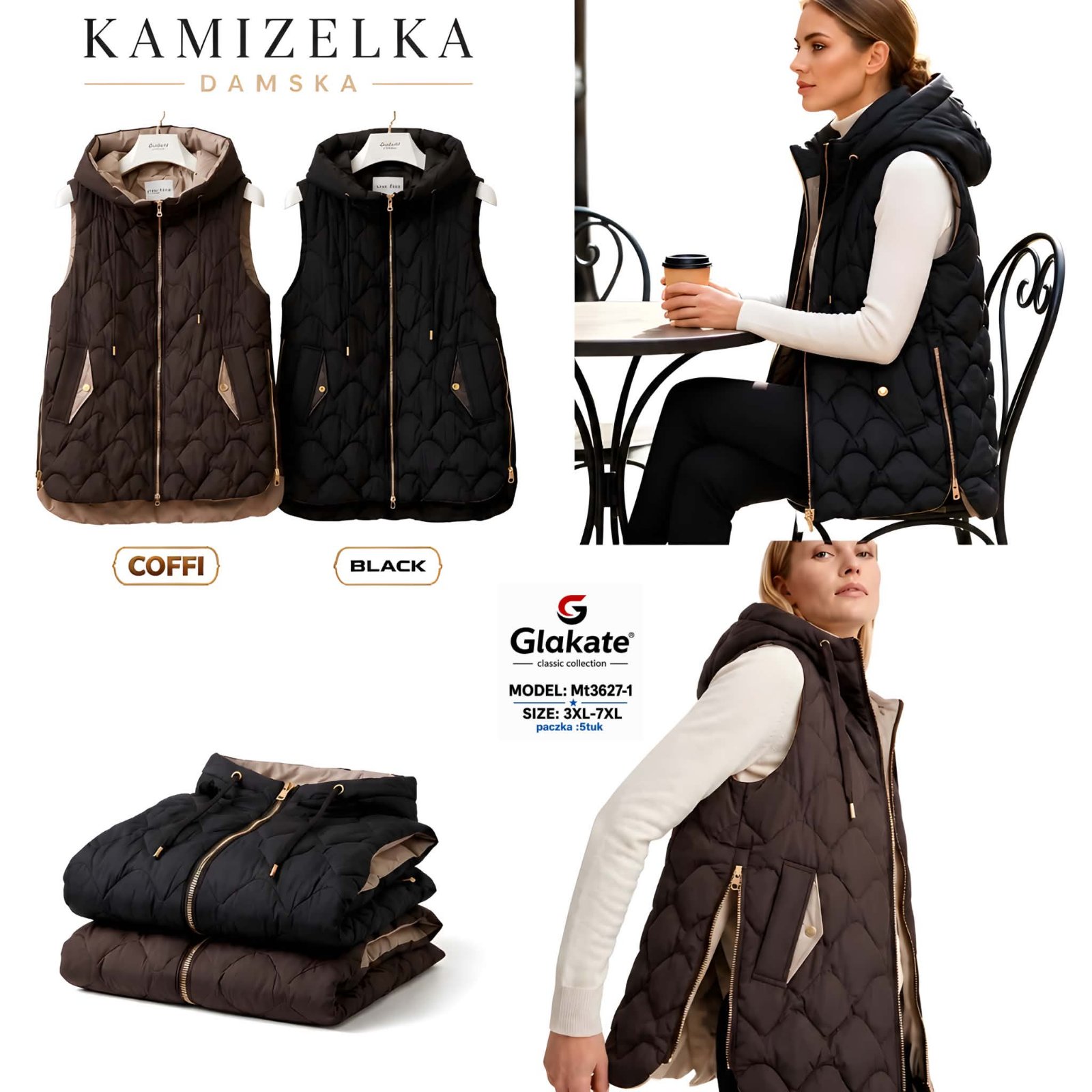 Kamizelka Damska