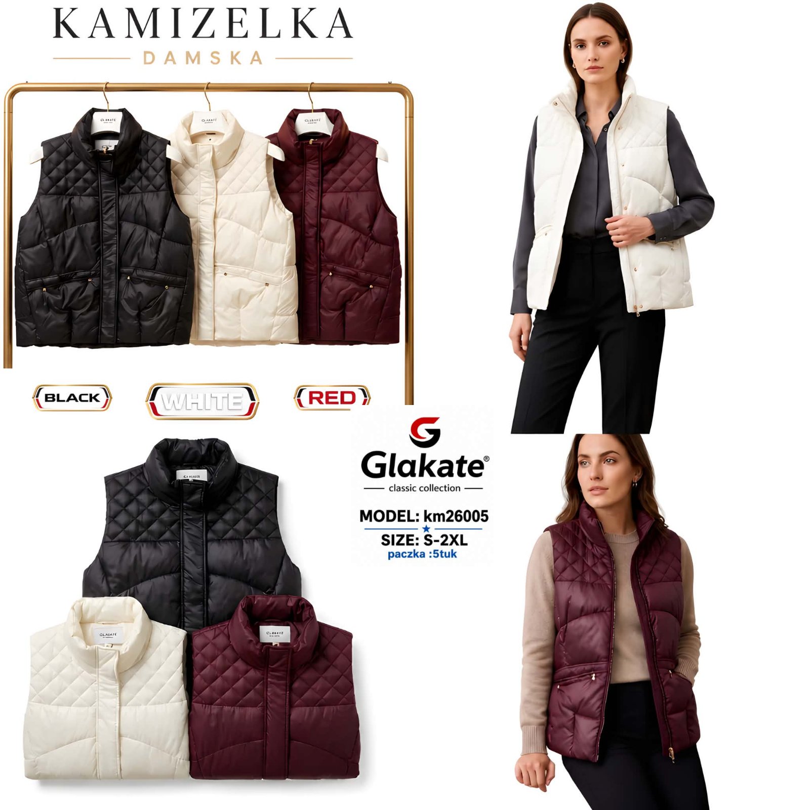 Kamizelka Damska