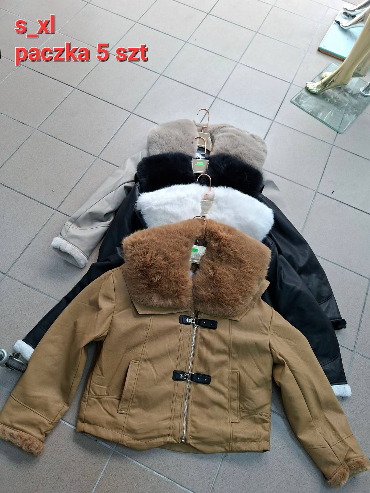 Kurtka Skórzana Damska
