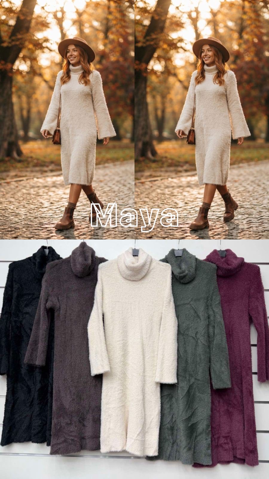 Sukienka Sweter