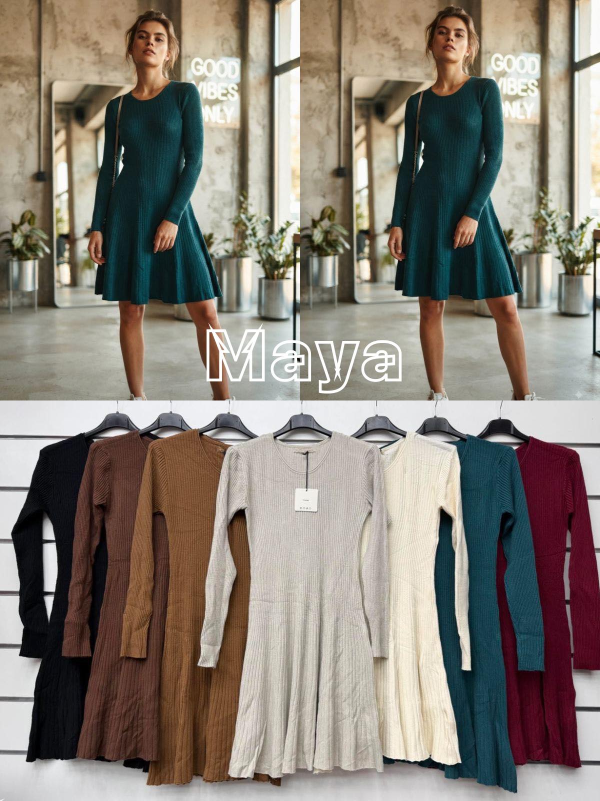 Sukienka Sweter