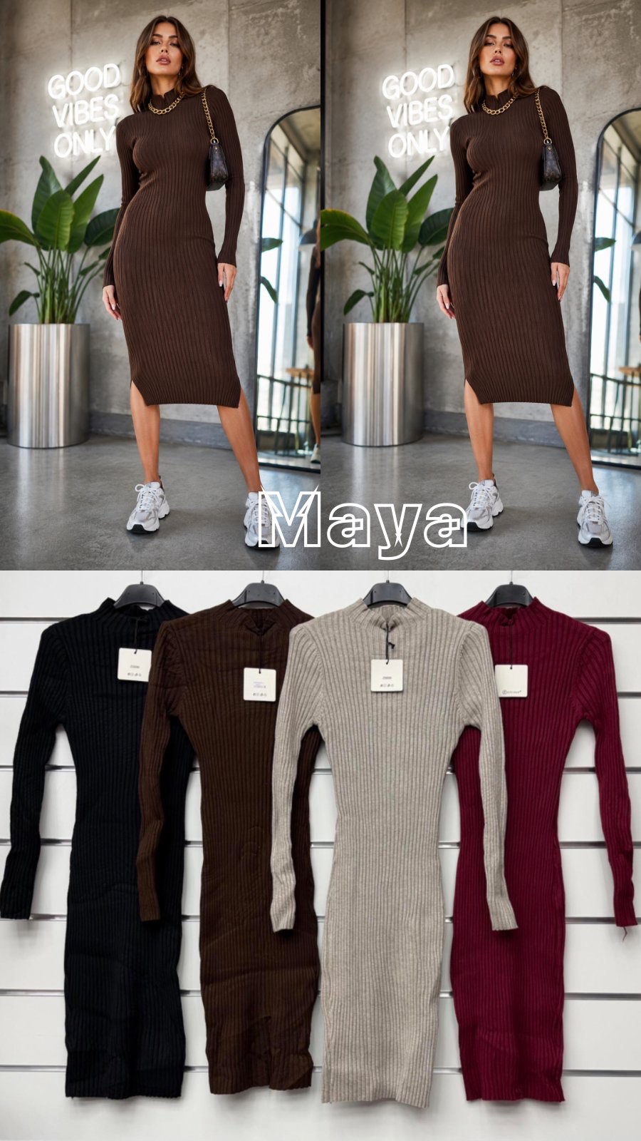 Sukienka Sweter
