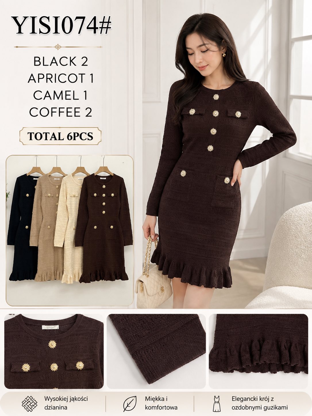 Sukienka Sweter