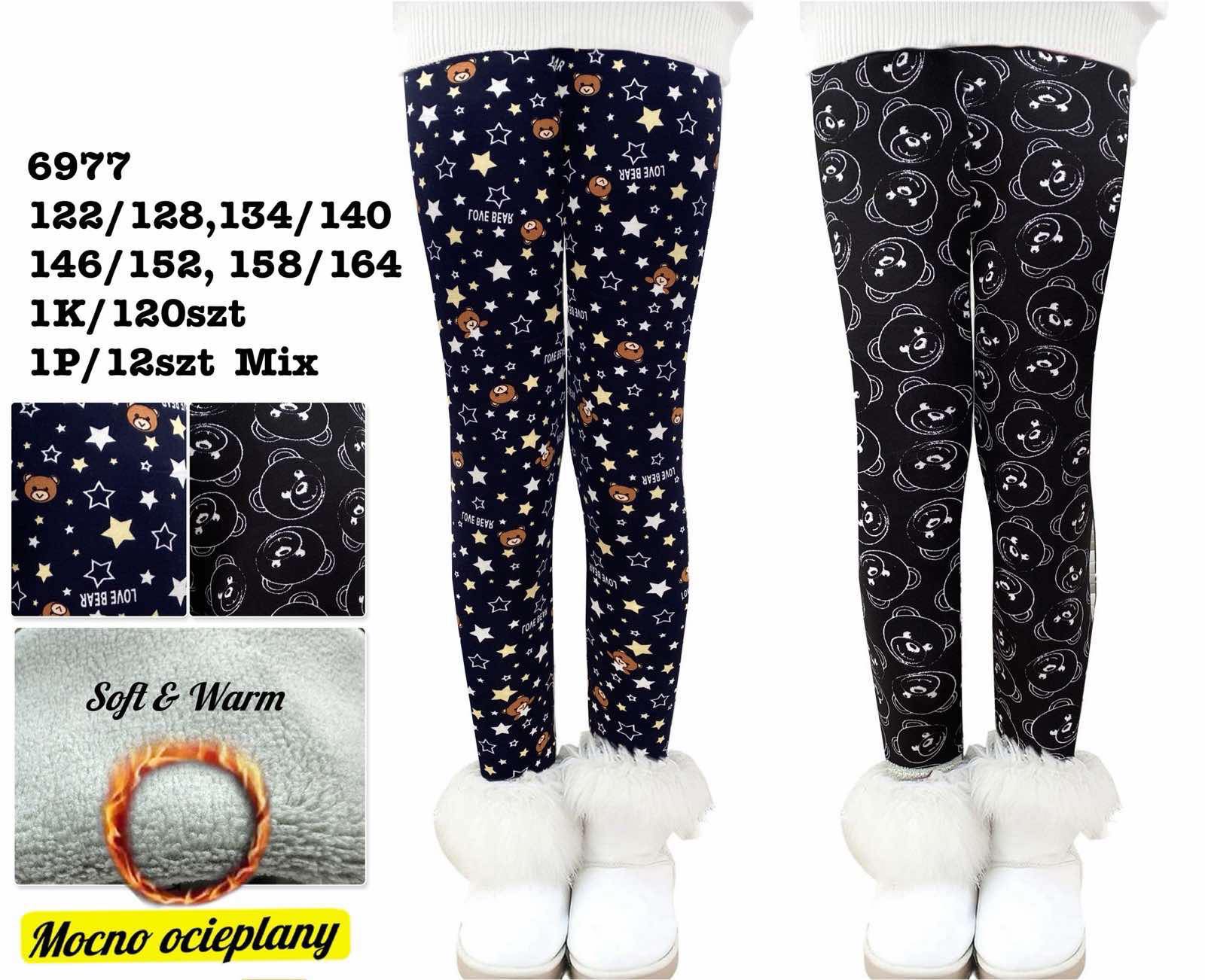 Legginsy Ocieplane Dziecięca