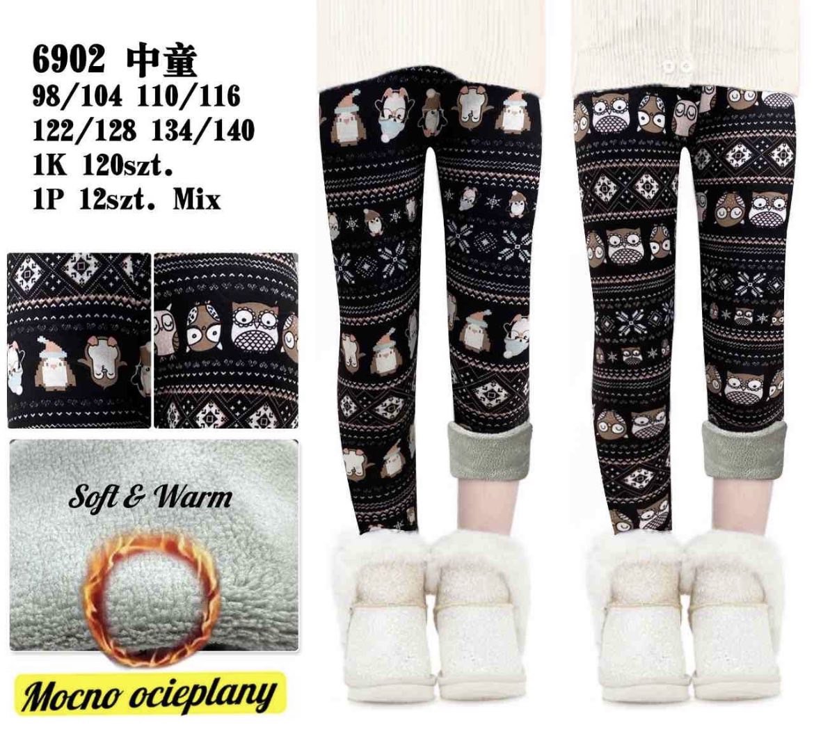 Legginsy Ocieplane Dziecięca