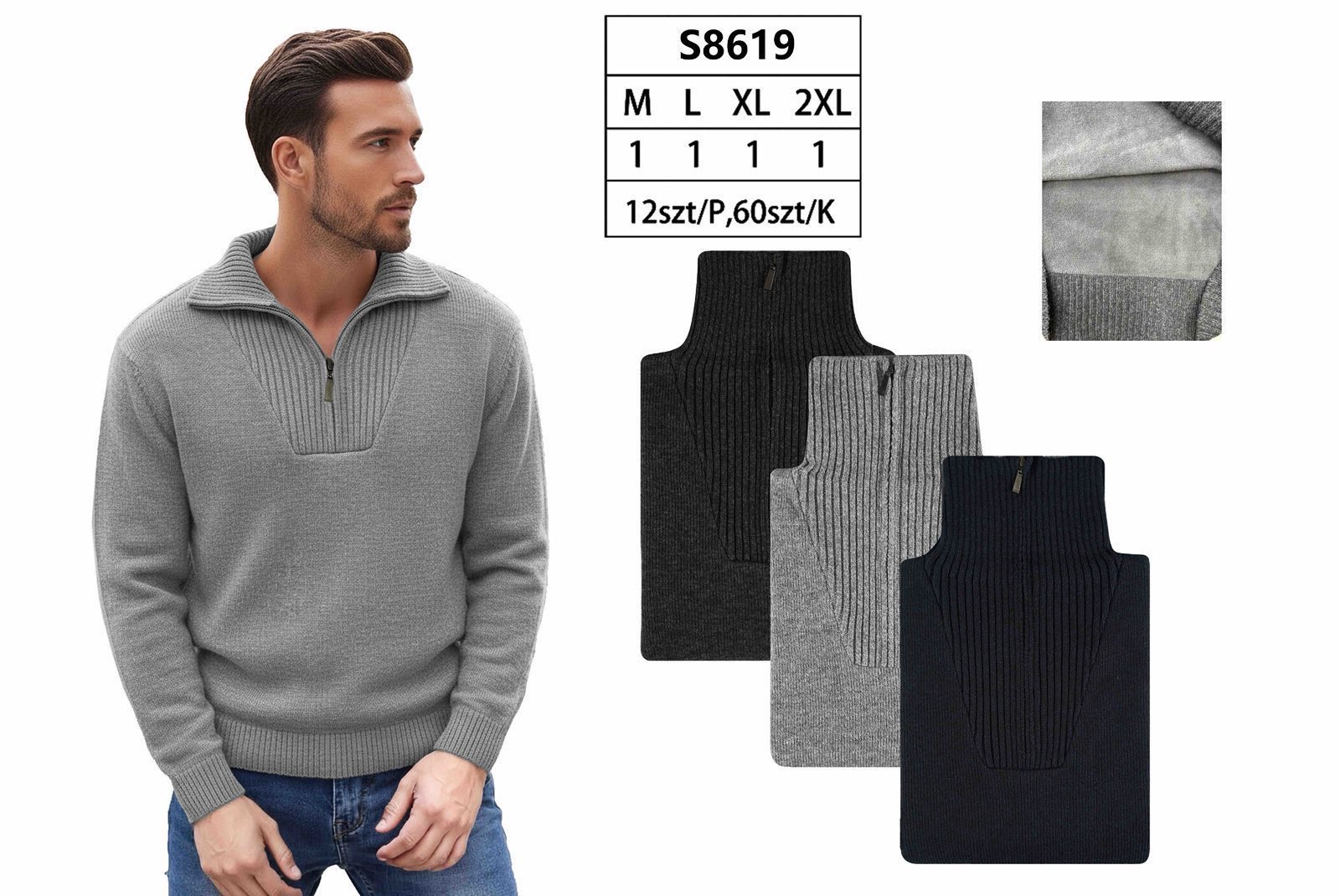Sweter Męskie