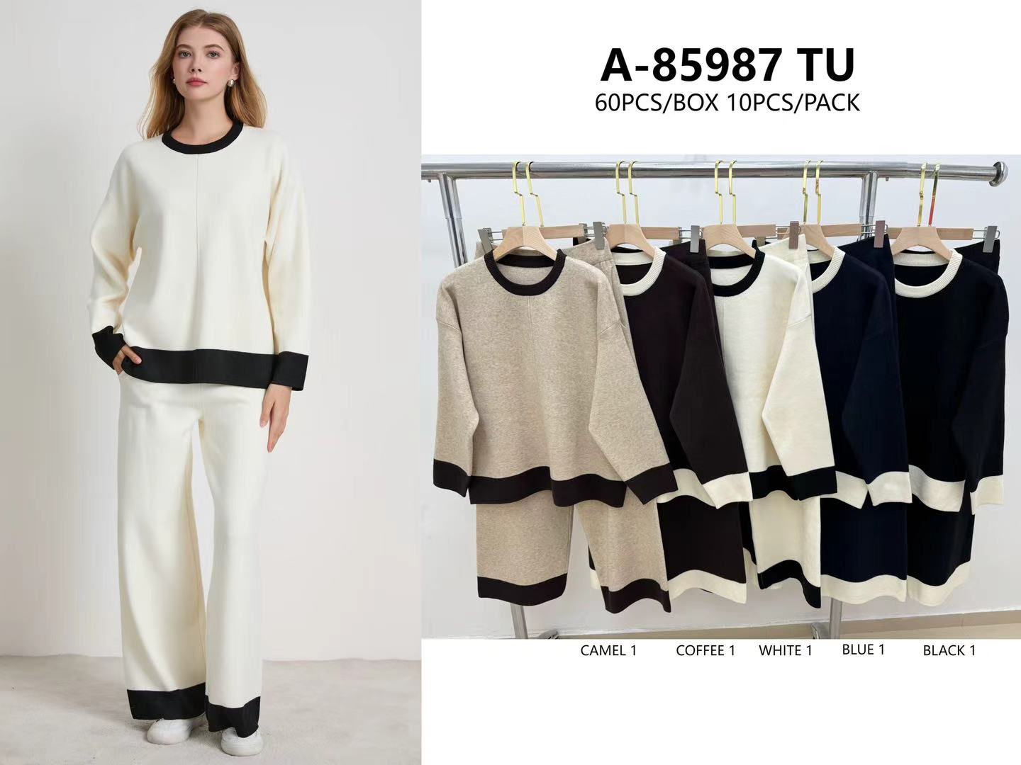Komplet Sweter Damska