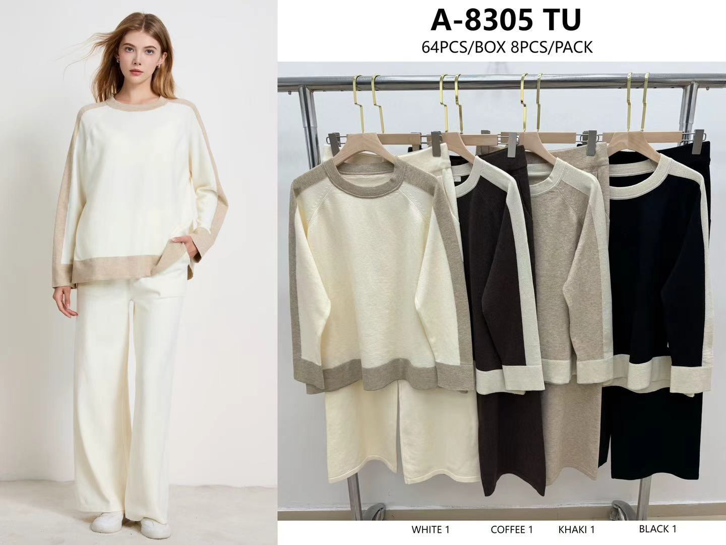 Komplet Sweter Damska