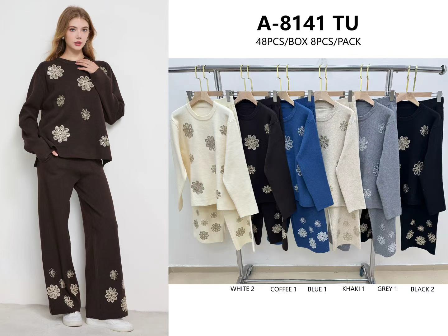 Komplet Sweter Damska