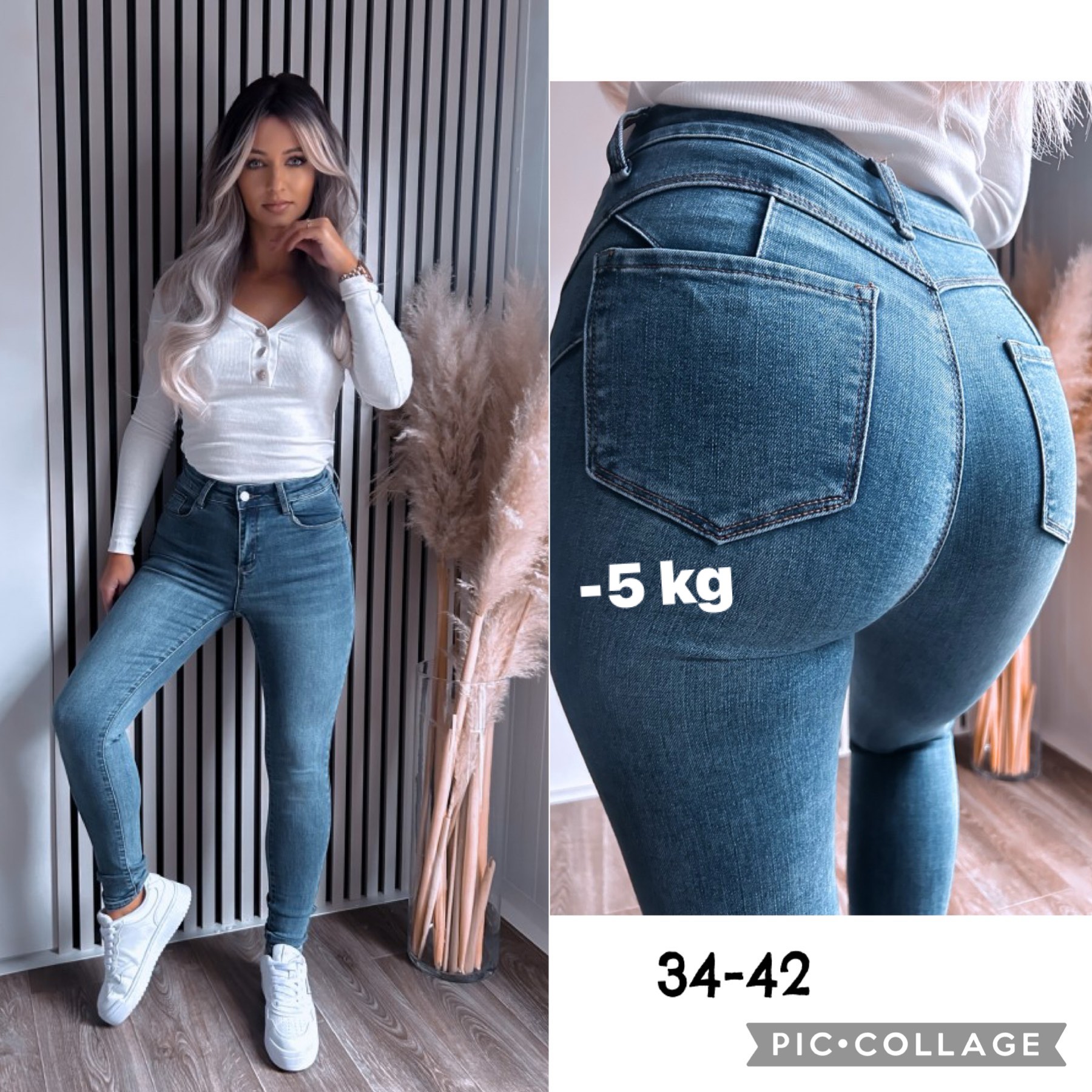 Jeansy Damska
