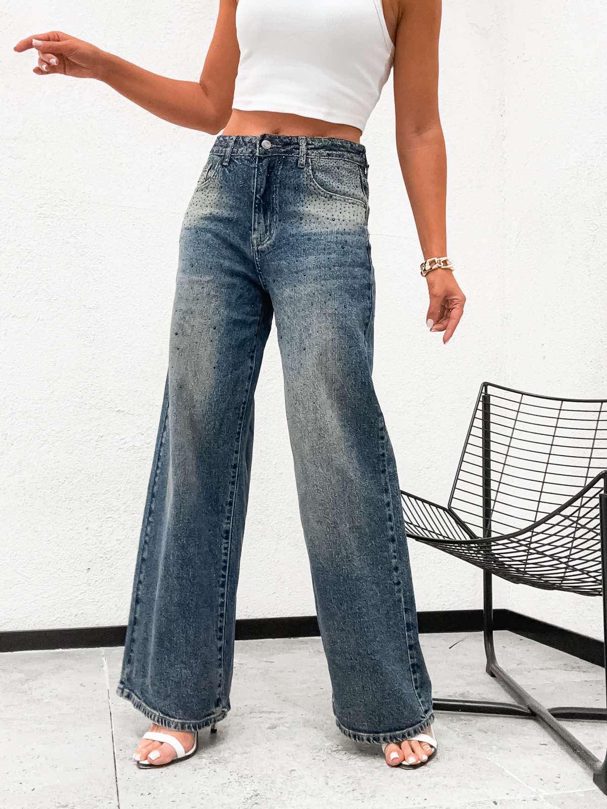 Jeansy Damska