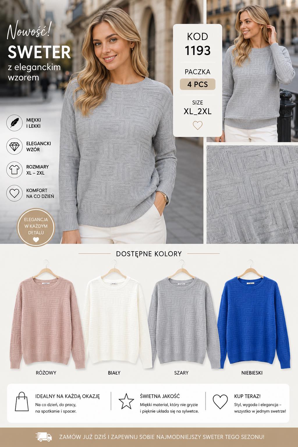 Sweter Damska