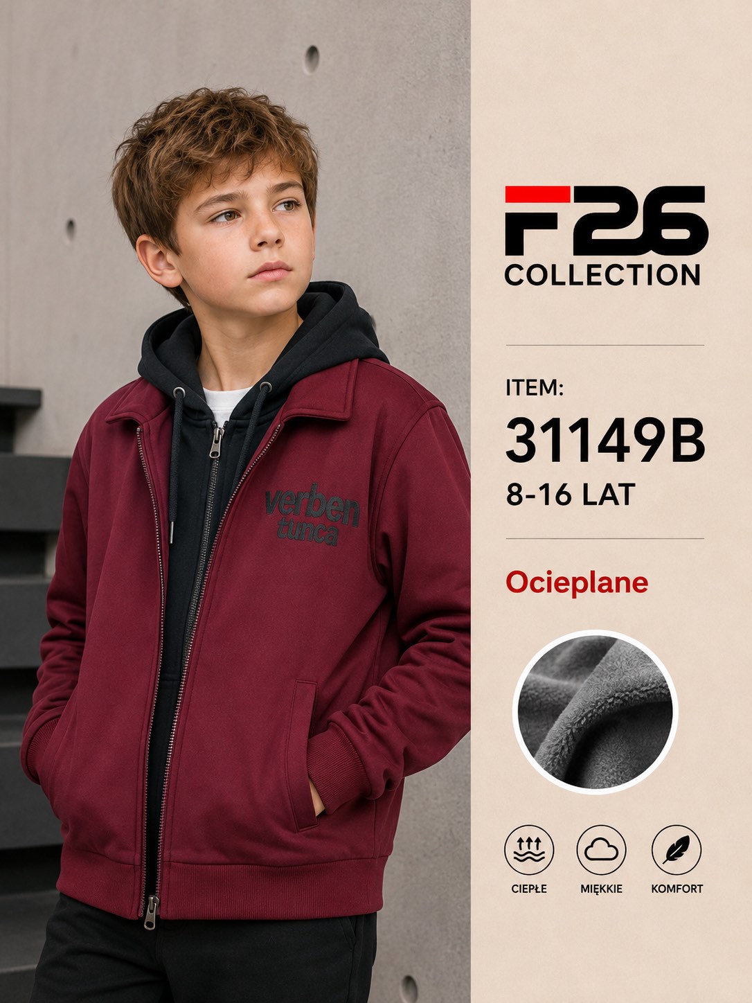 Bluza Ocieplane Chłopięca