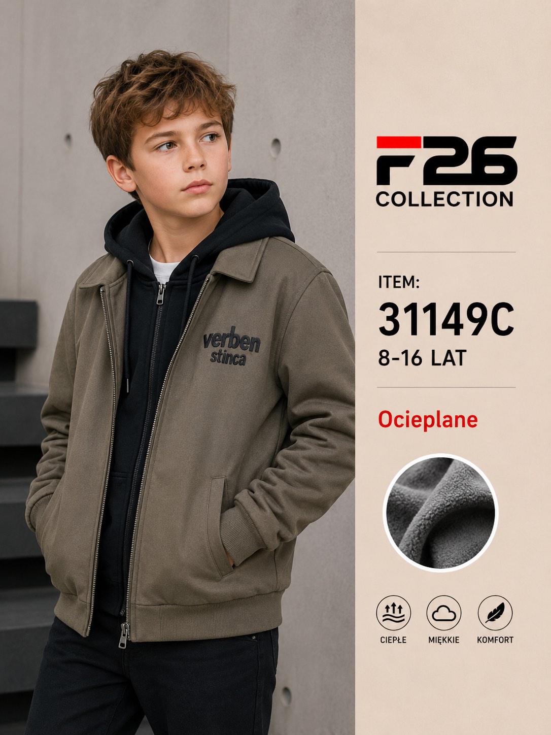 Bluza Ocieplane Chłopięca