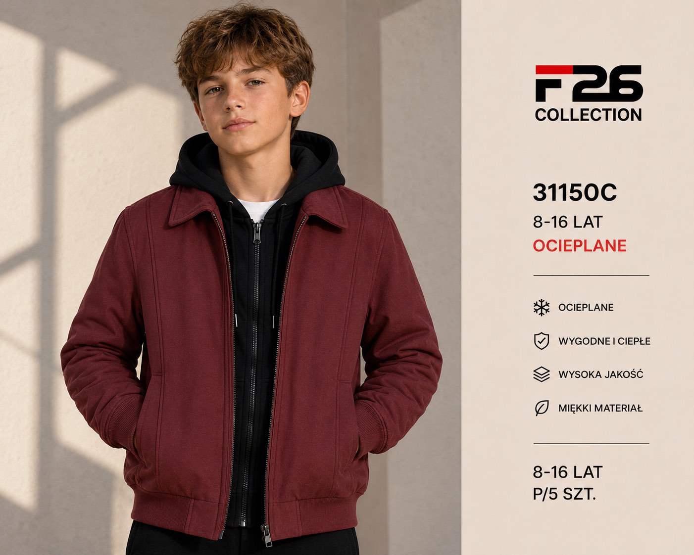 Bluza Ocieplane Chłopięca