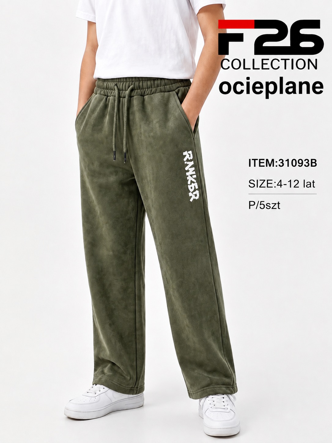 Spodnie Ocieplane Chłopięca