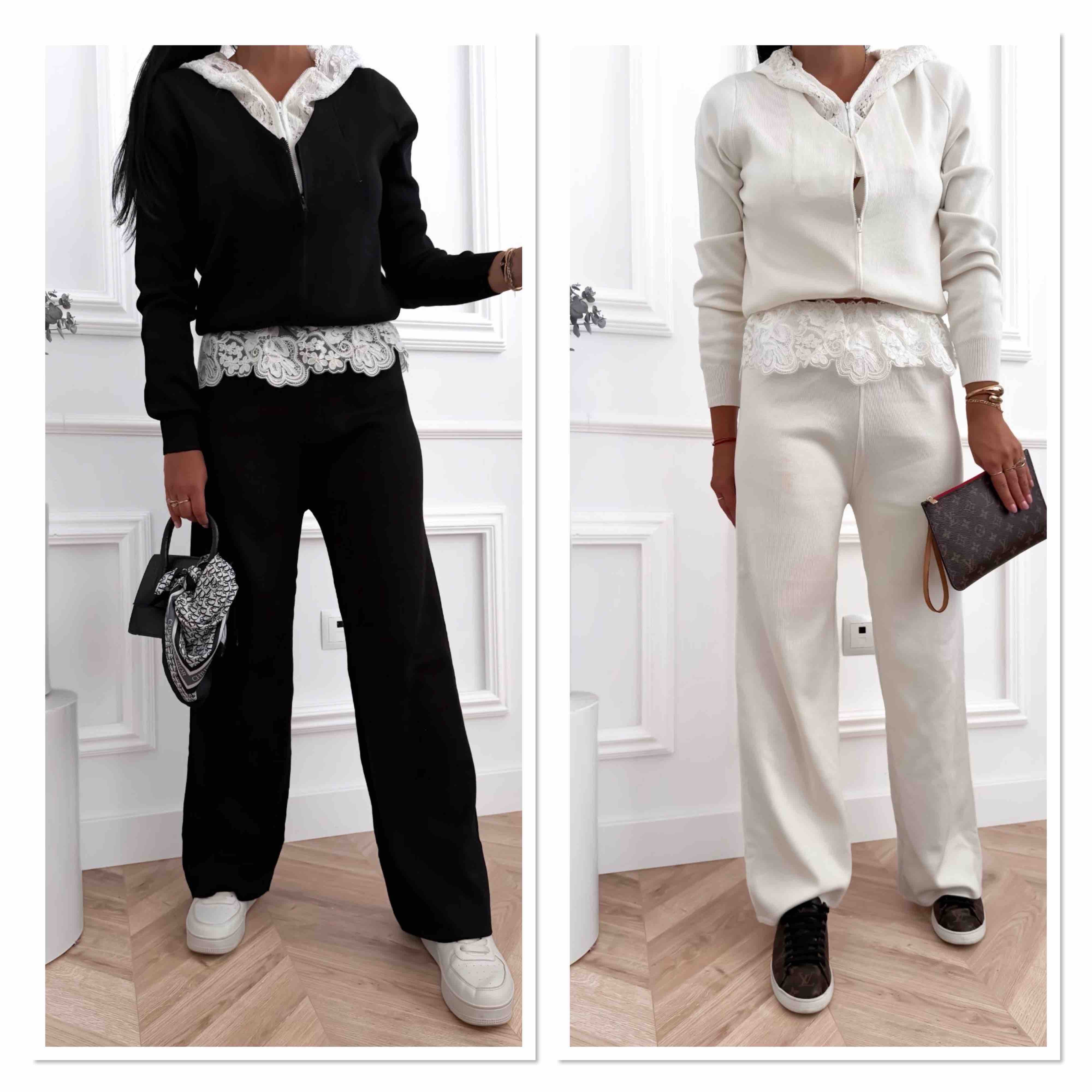 Komplet Sweter Damska