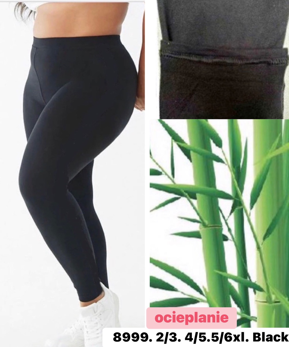 Legginsy Ocieplane Damska