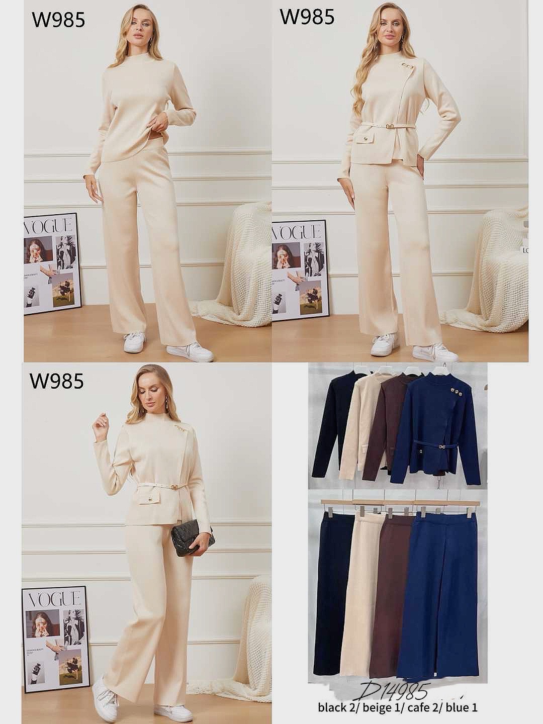 Komplet Sweter Damska