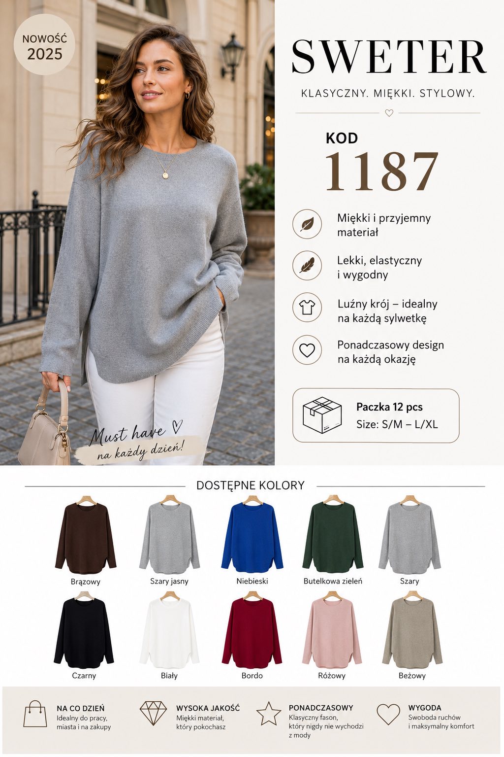 Sweter Damska