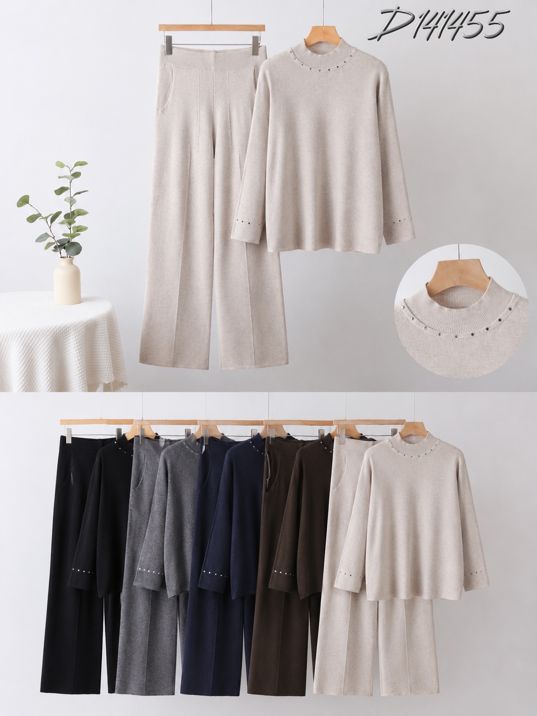 Komplet Sweter Damska