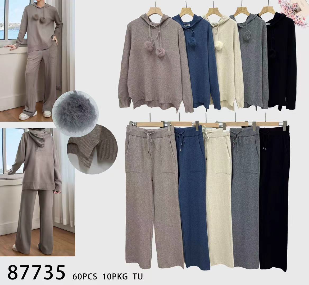 Komplet Sweter Damska