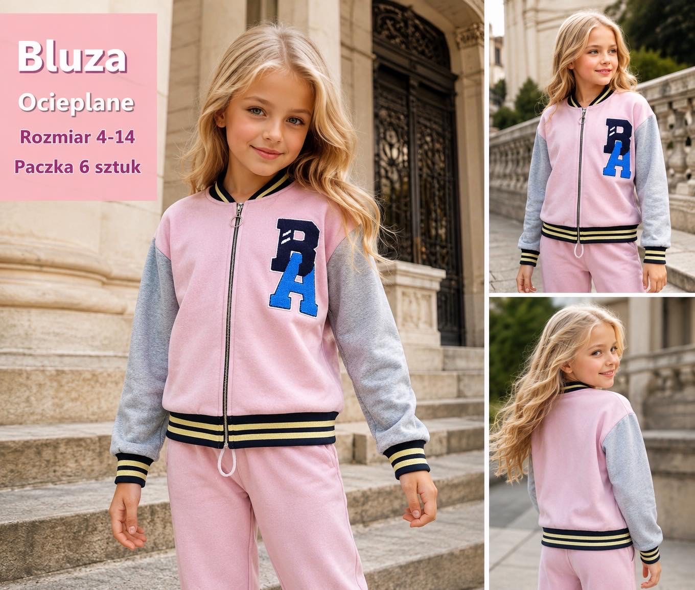 Bluza Ocieplane Dziecięca