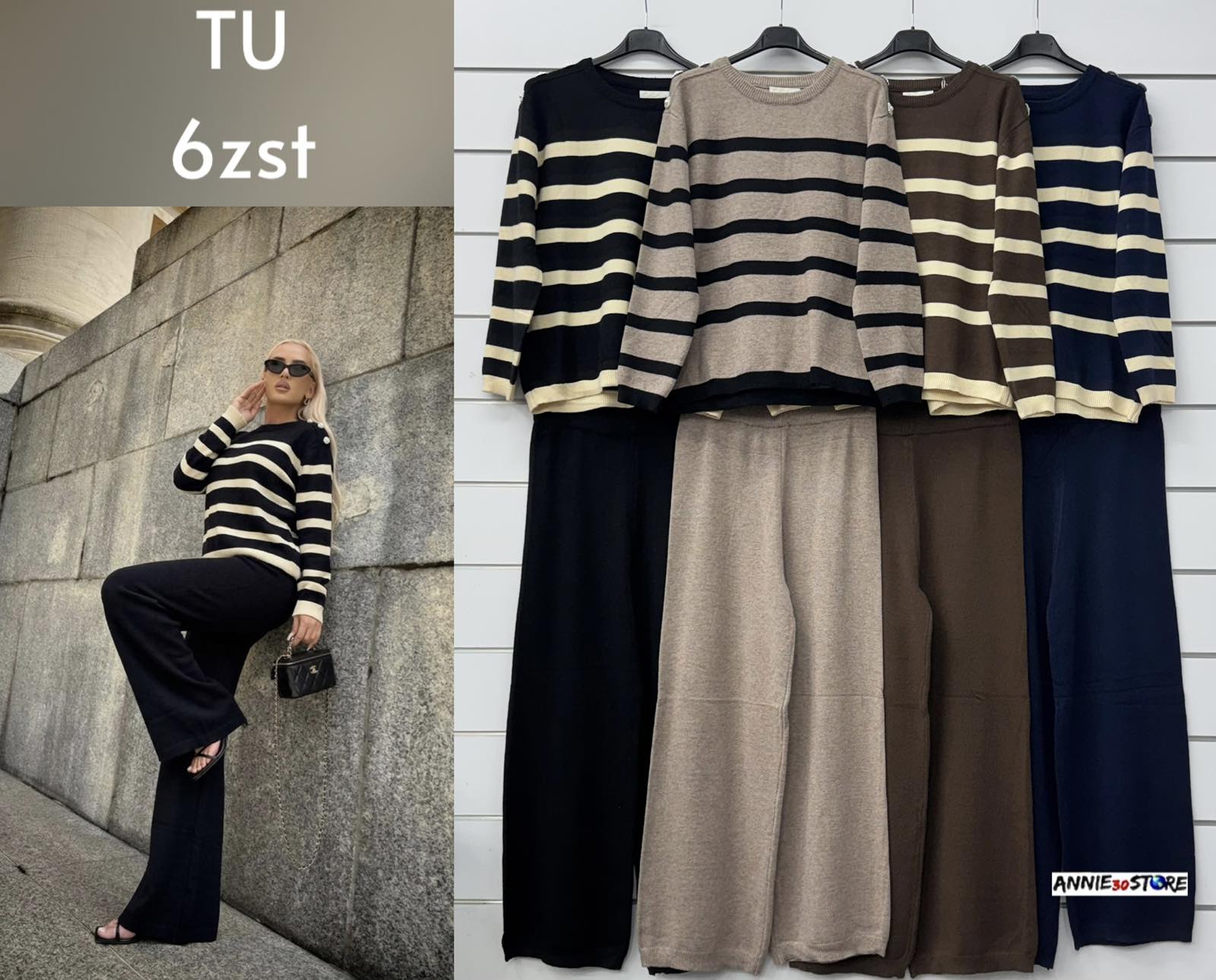 Komplet Sweter Damska