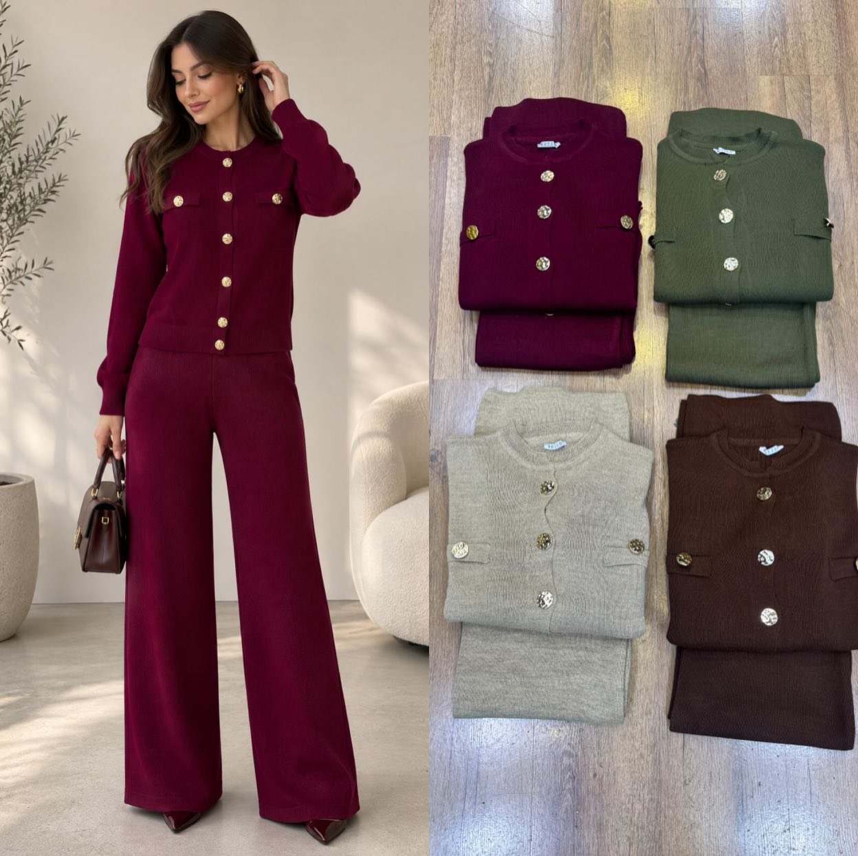 Komplet Sweter