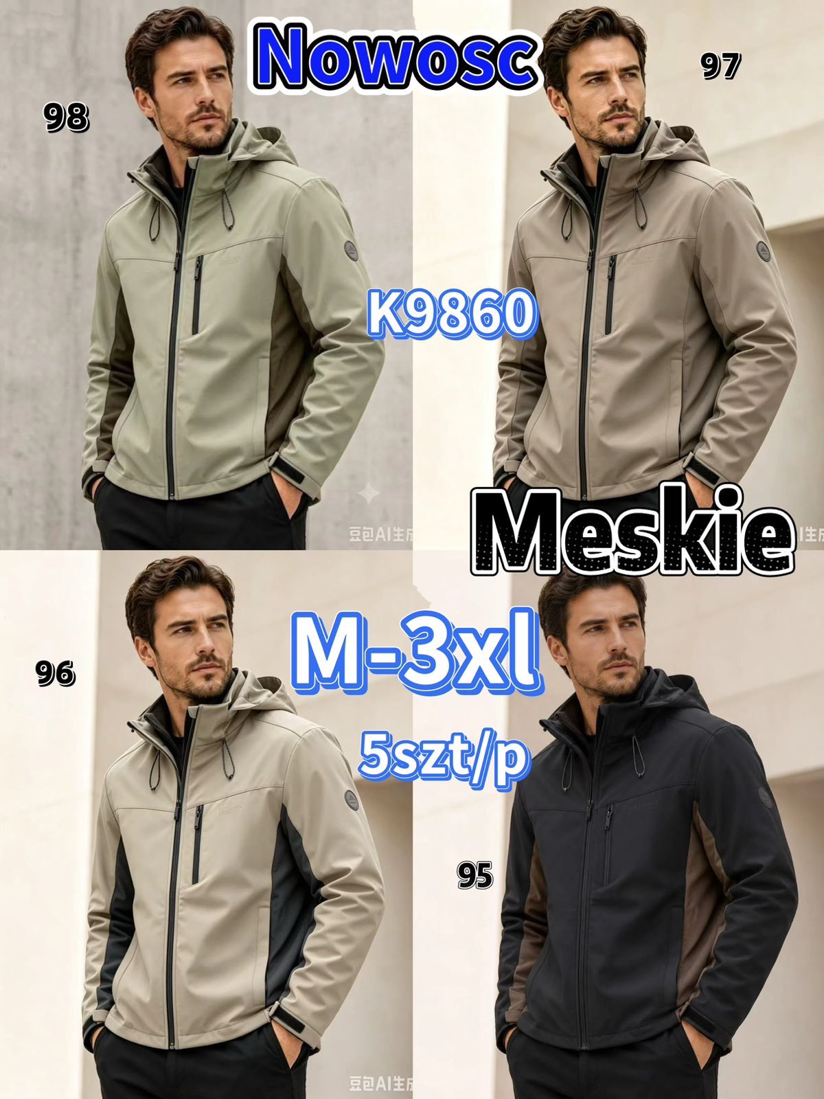 Kurtka Męskie