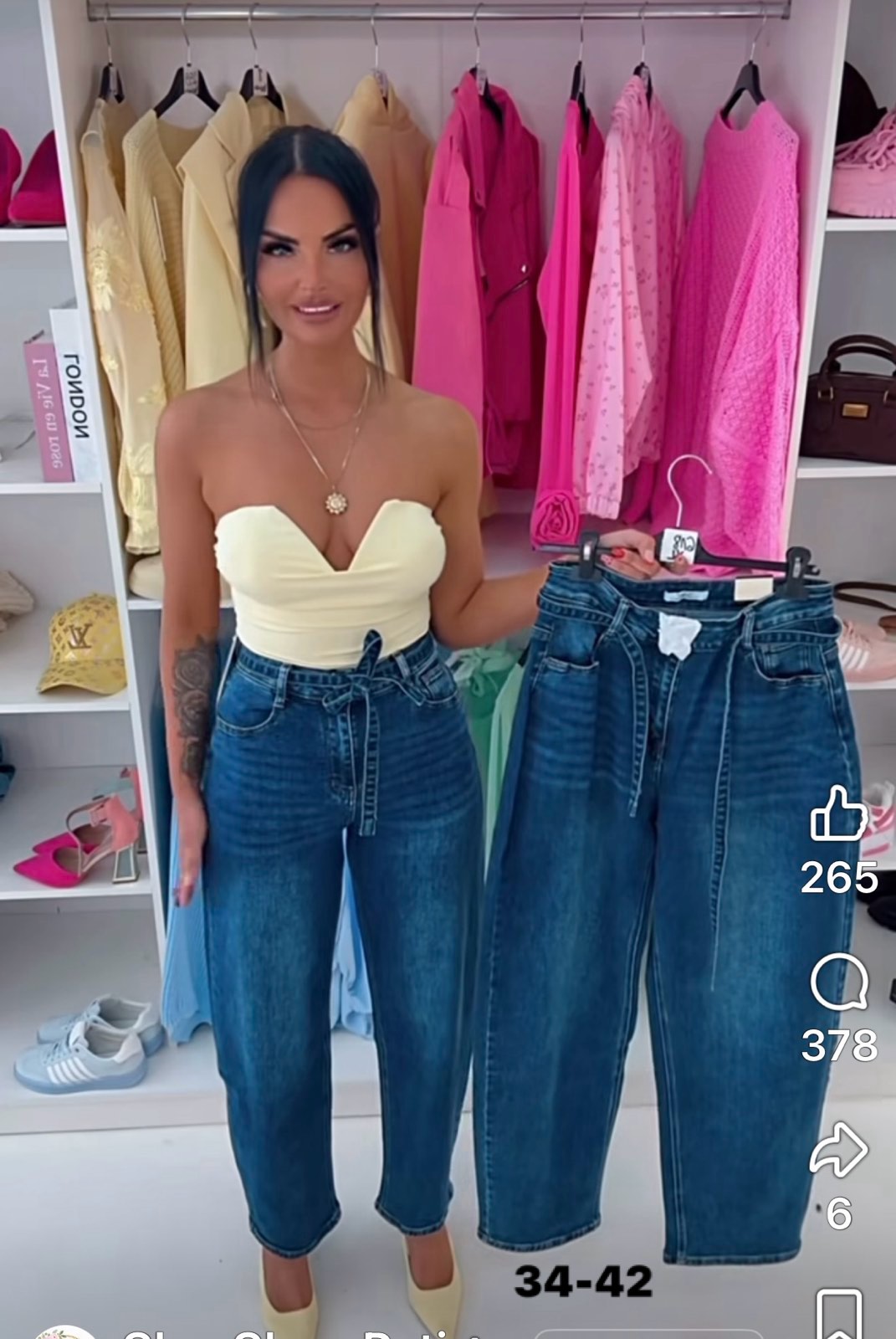 Jeansy Damska