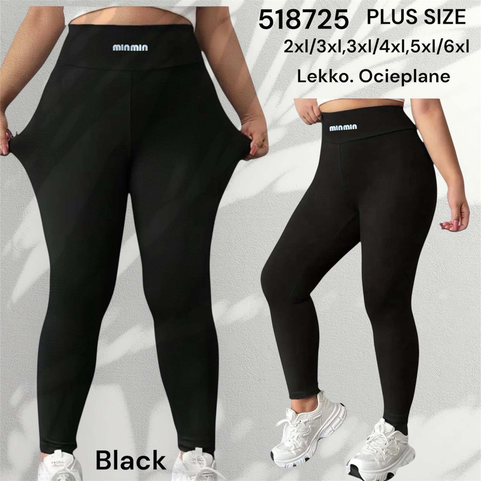 Legginsy Ocieplane Damska