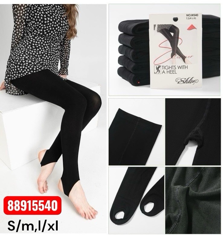Legginsy Ocieplane Damska