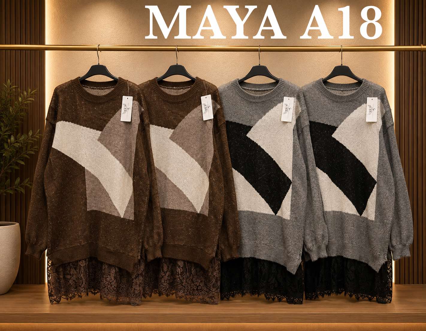 Sukienka Sweter