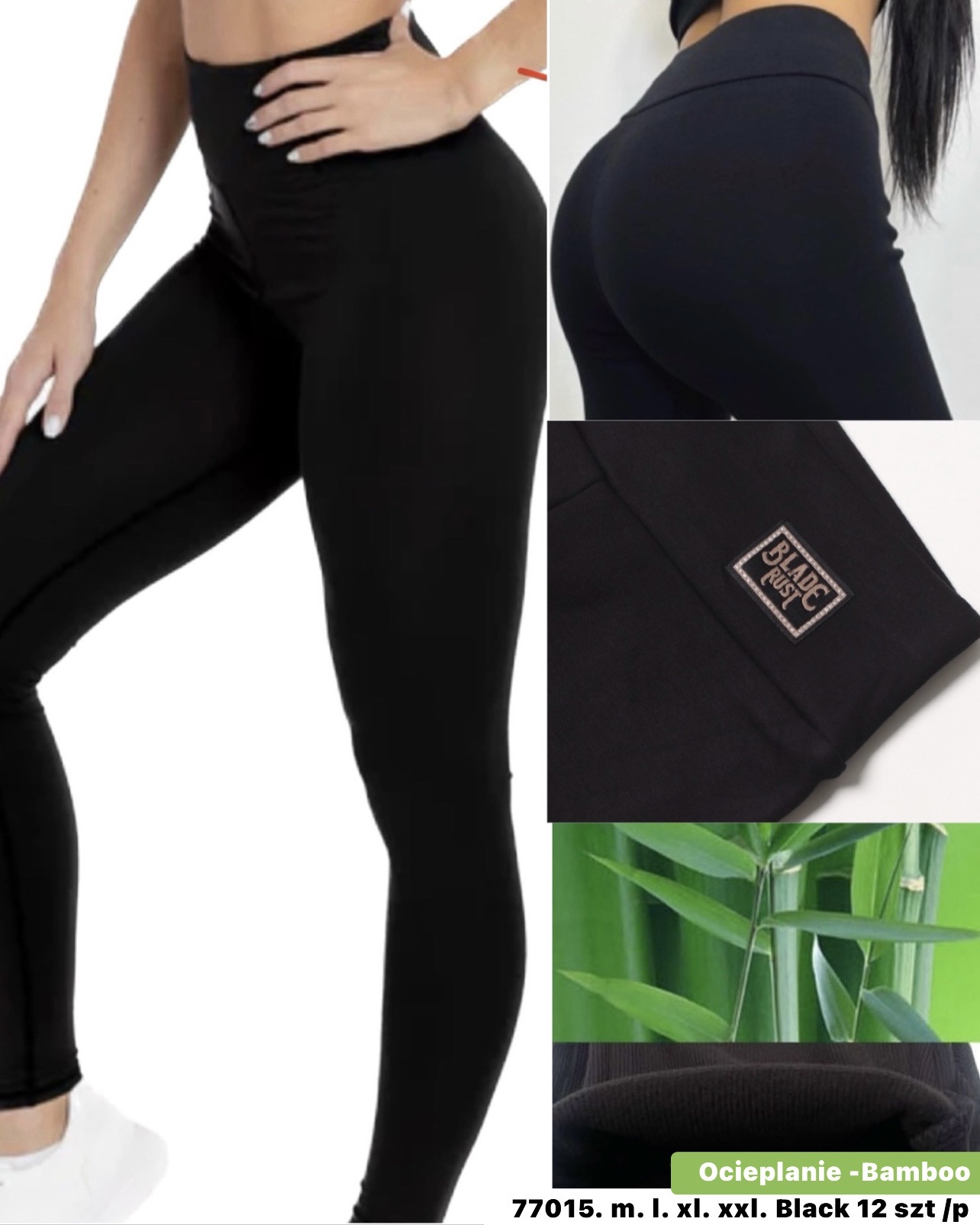 Legginsy Ocieplane Damska