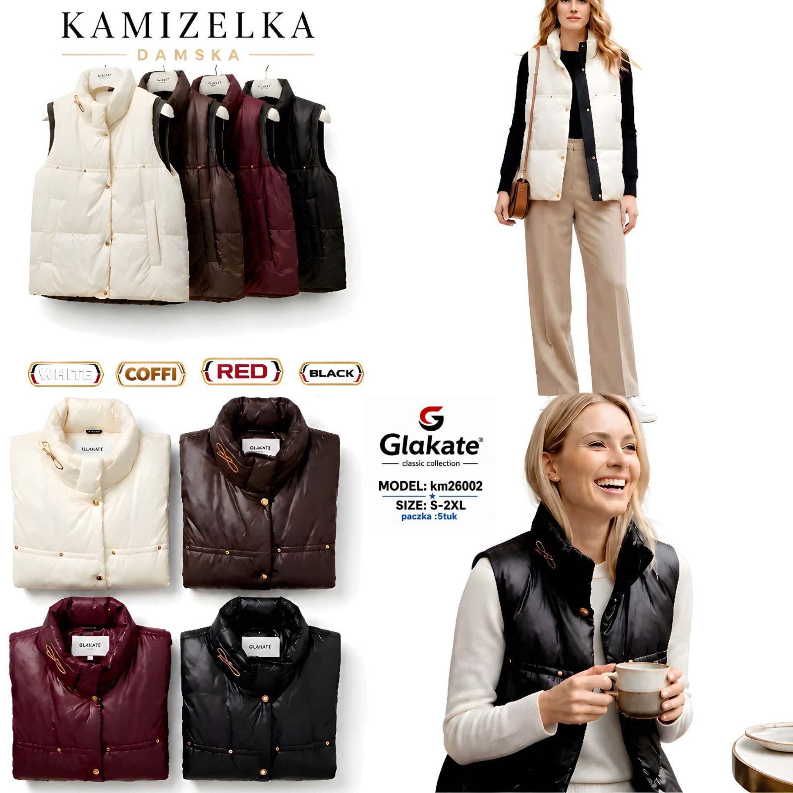 Kamizelka Damska