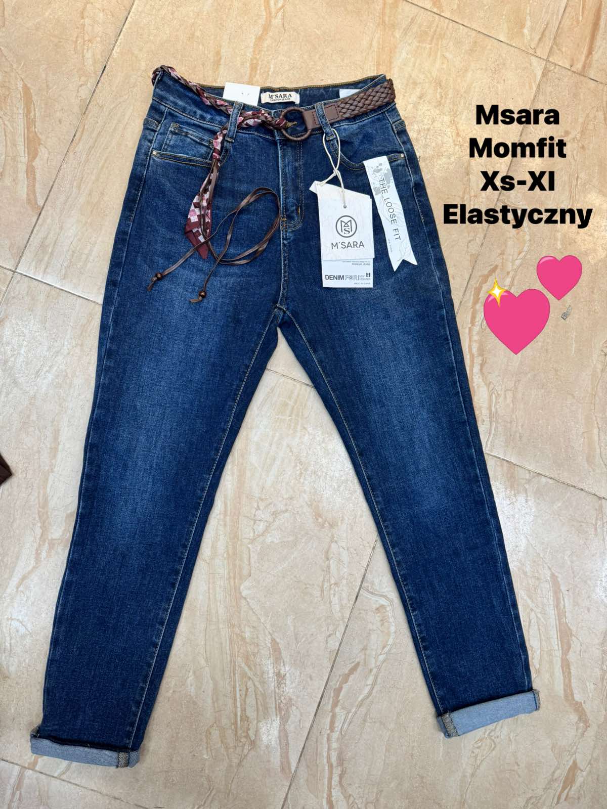Jeansy Damska