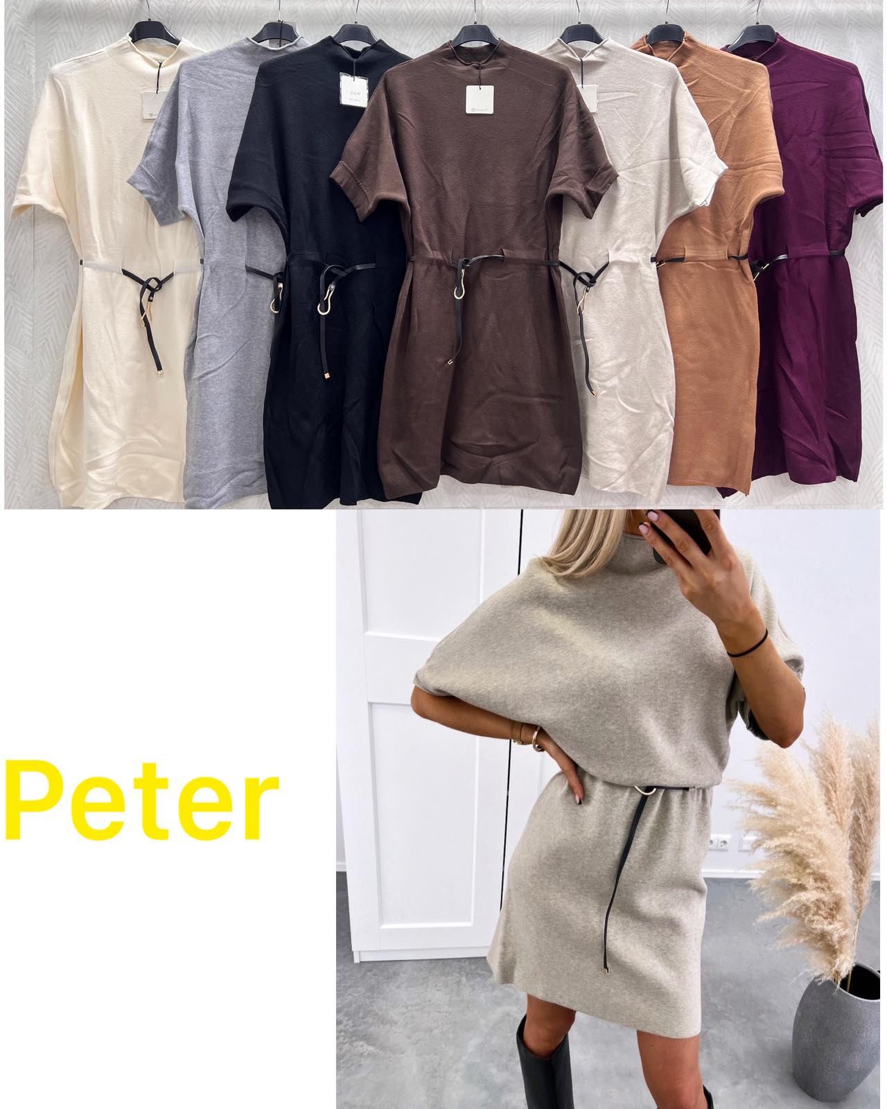 Sukienka Sweter