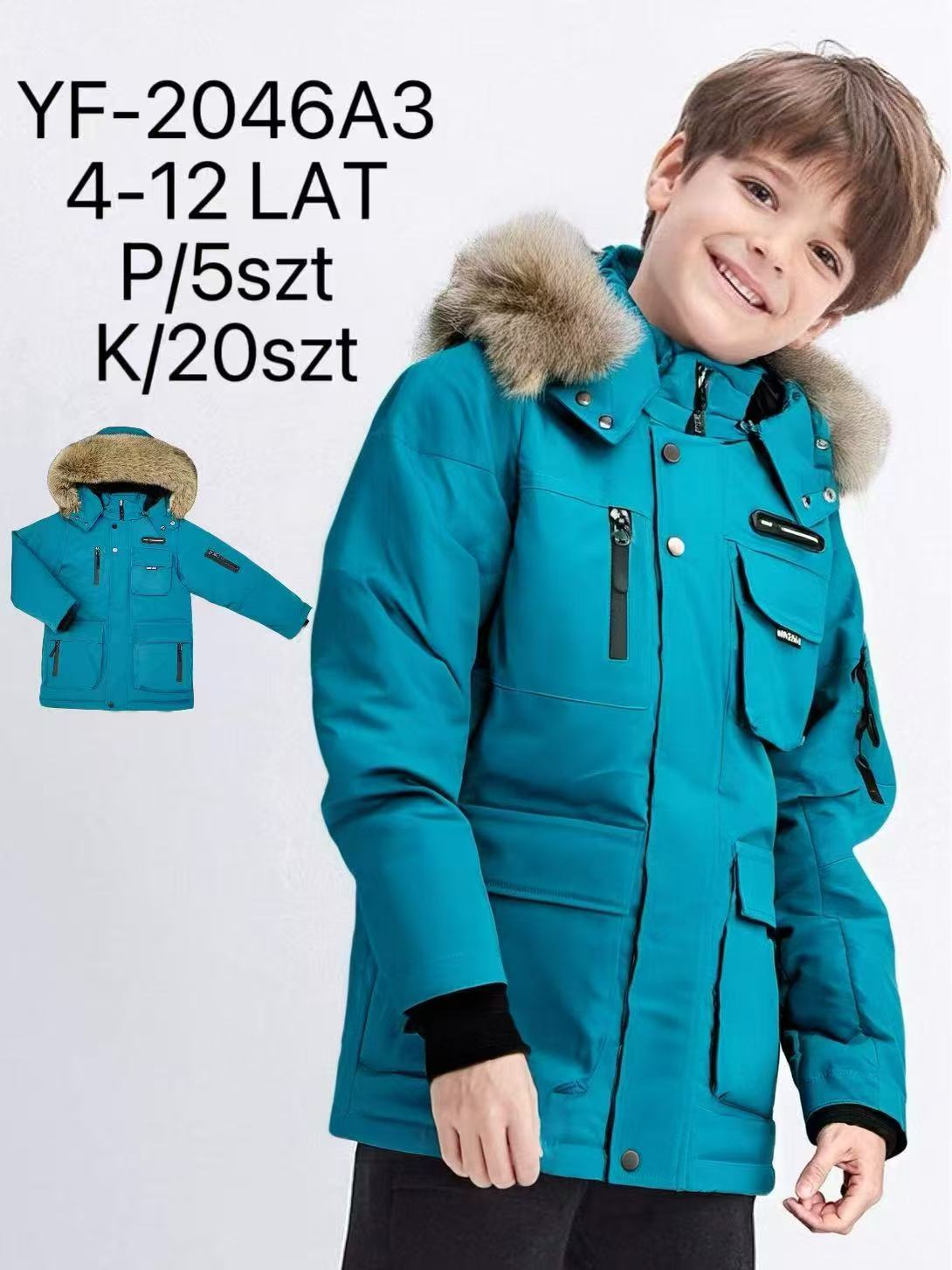 Kurtka Zimowe Chłopięca