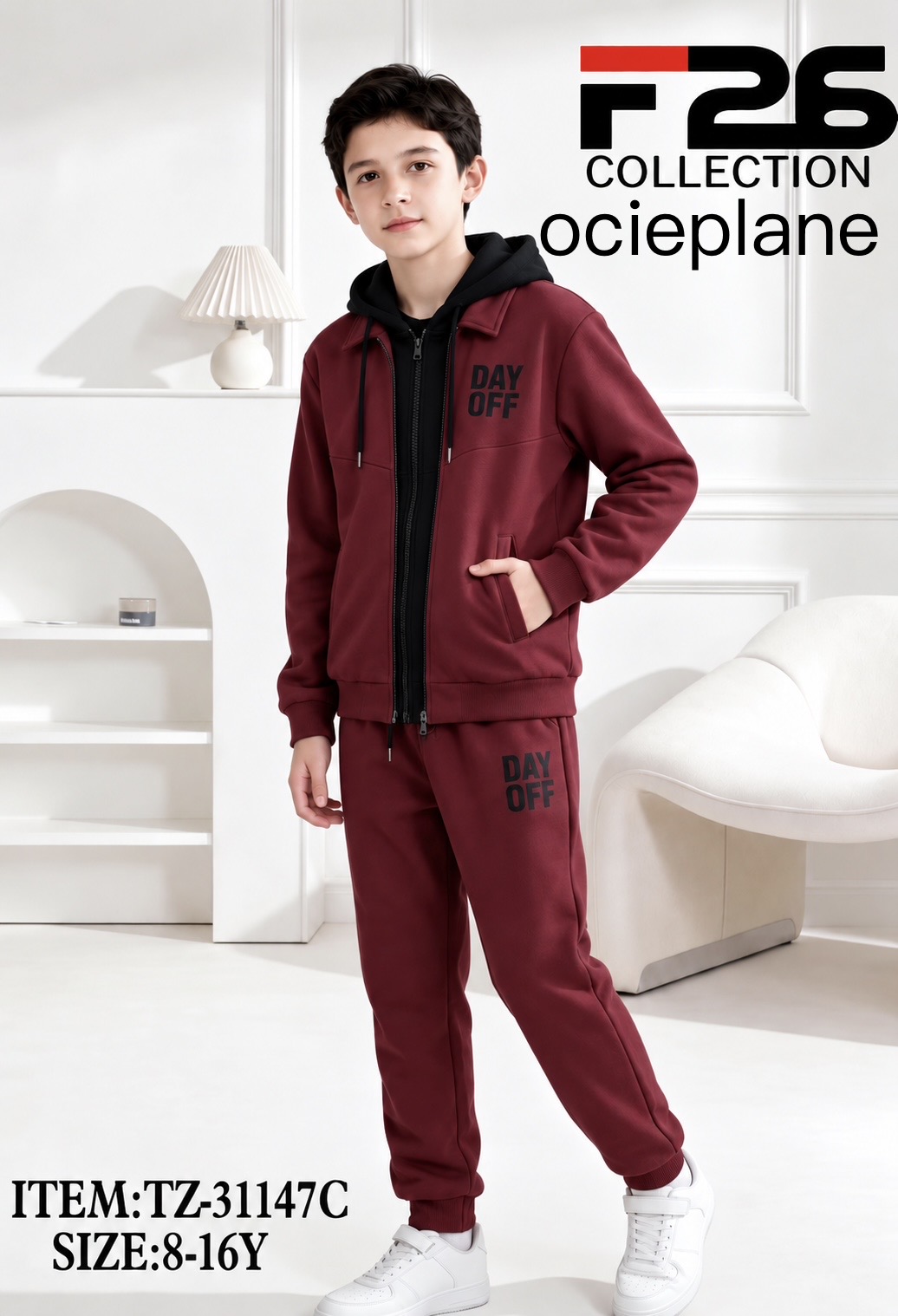 Komplet Ocieplane Chłopięca