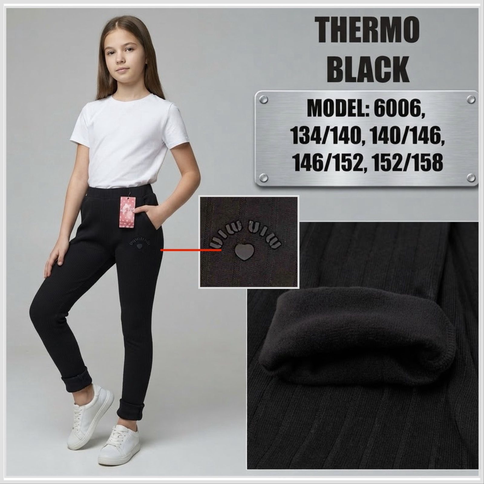 Legginsy Ocieplane Dziecięca