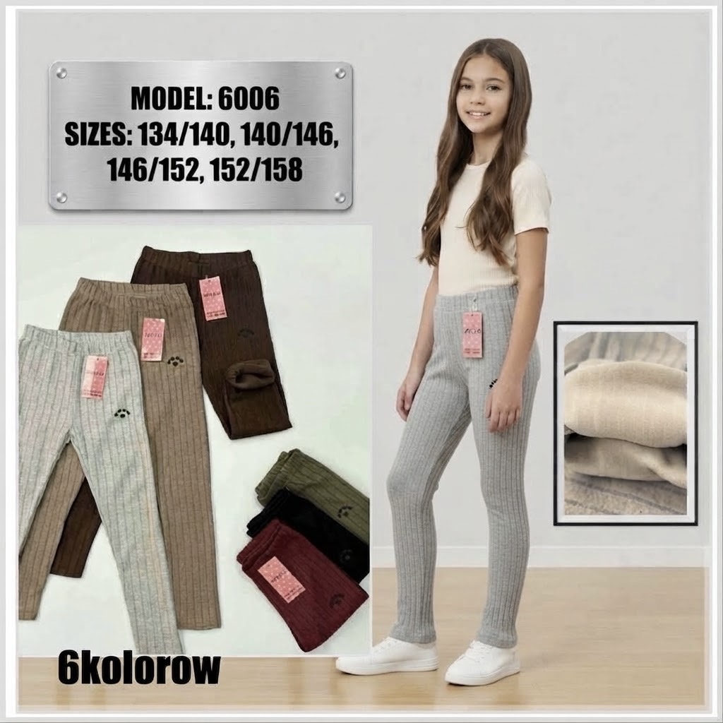 Legginsy Ocieplane Dziecięca