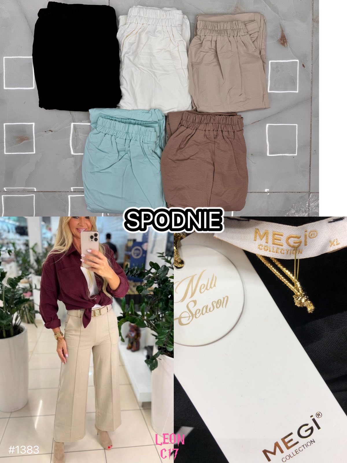 Spodnie Damska