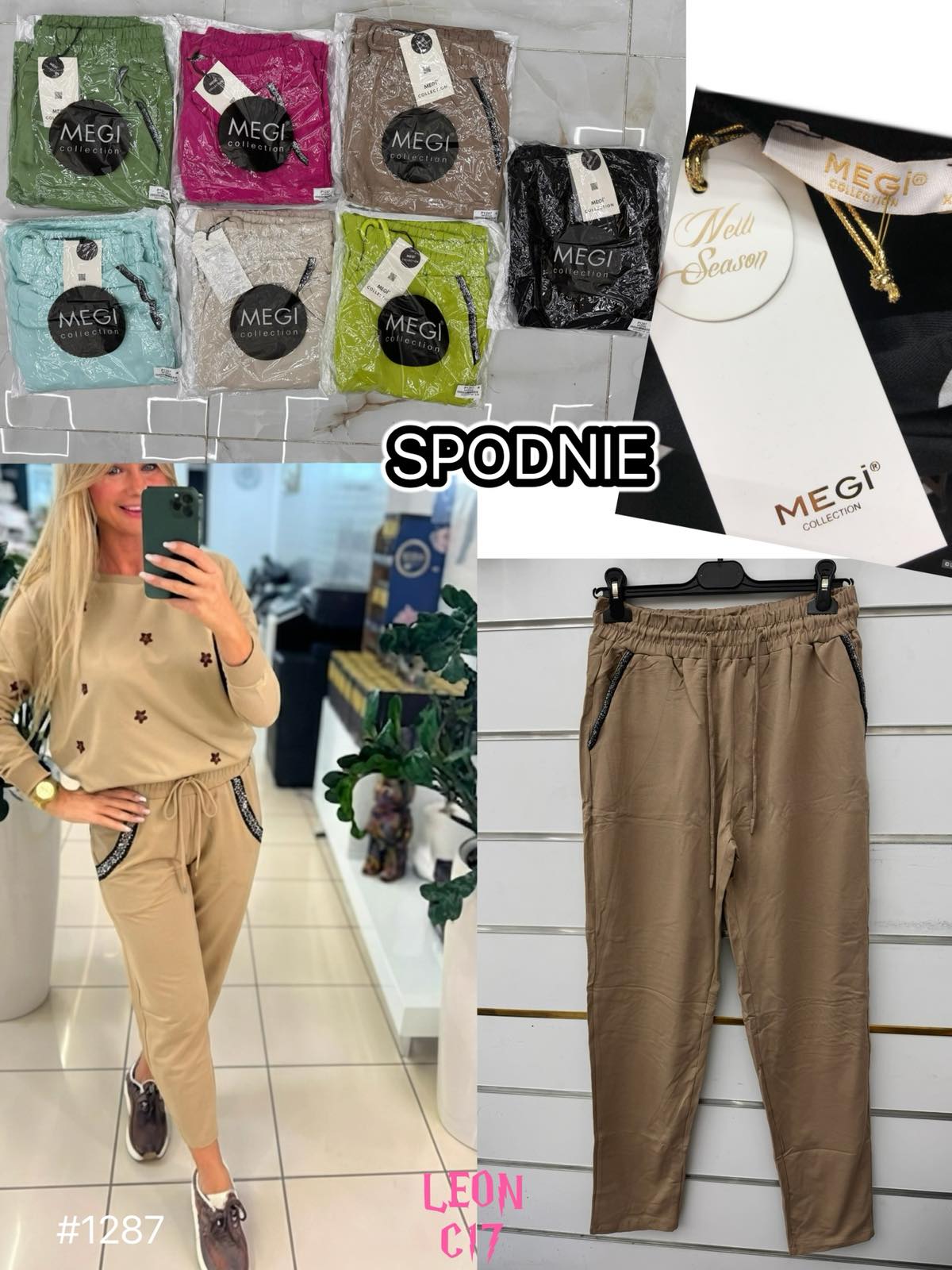 Spodnie Damska