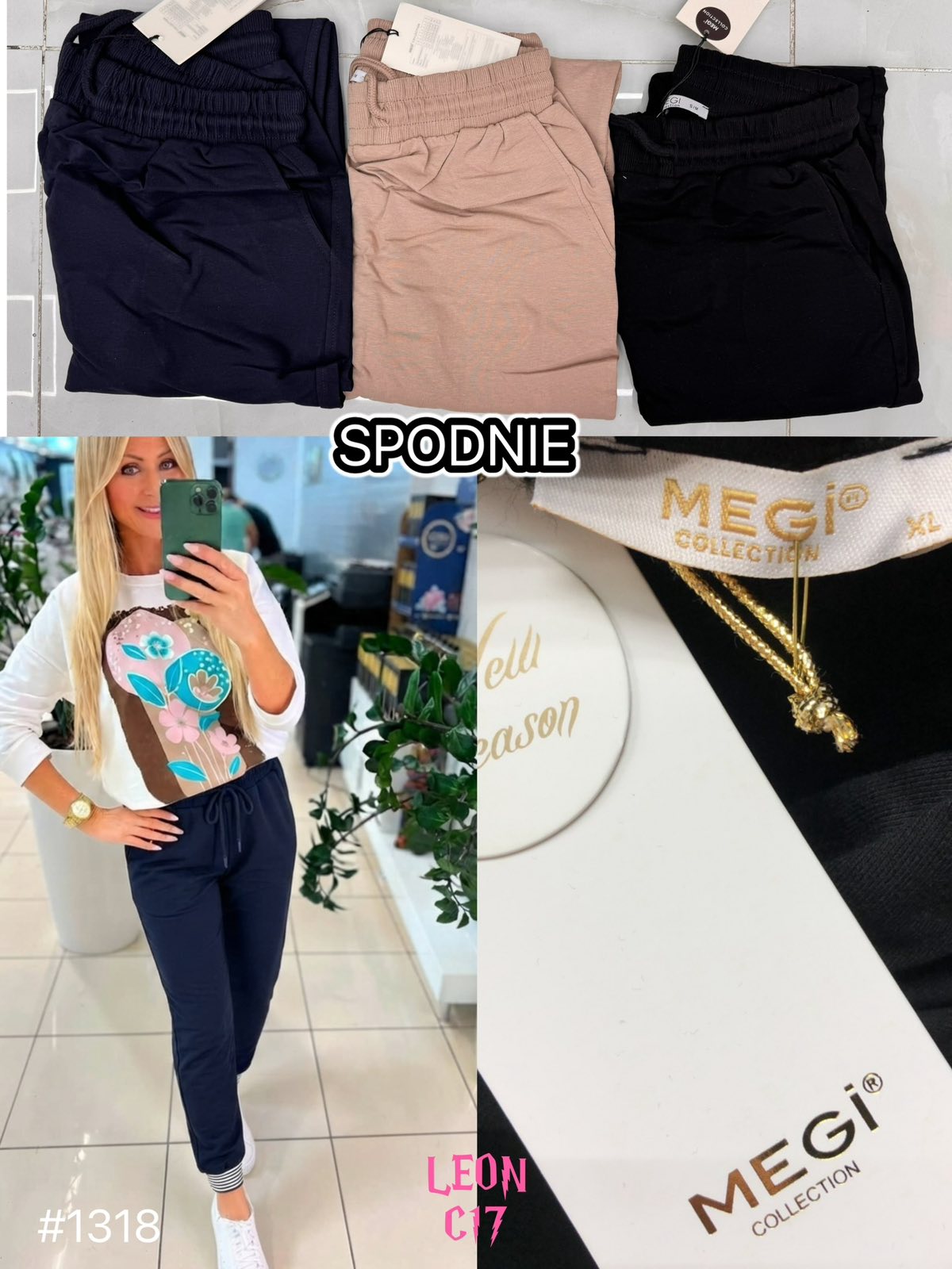 Spodnie Damska