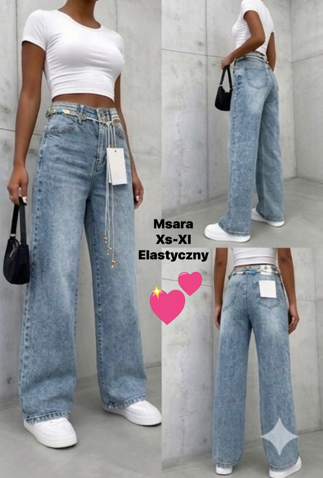 Jeansy Damska