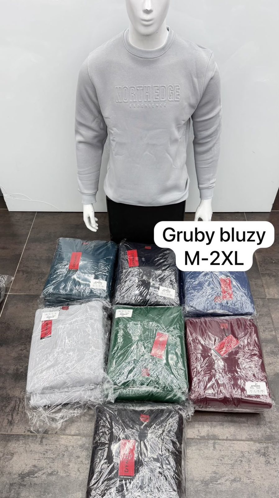 Bluza Gruby Męskie