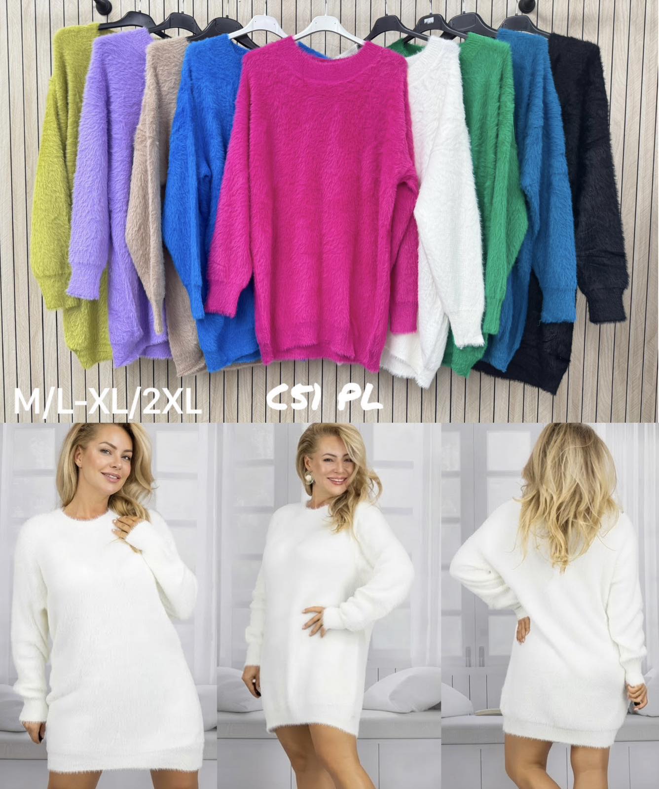Sukienka Sweter