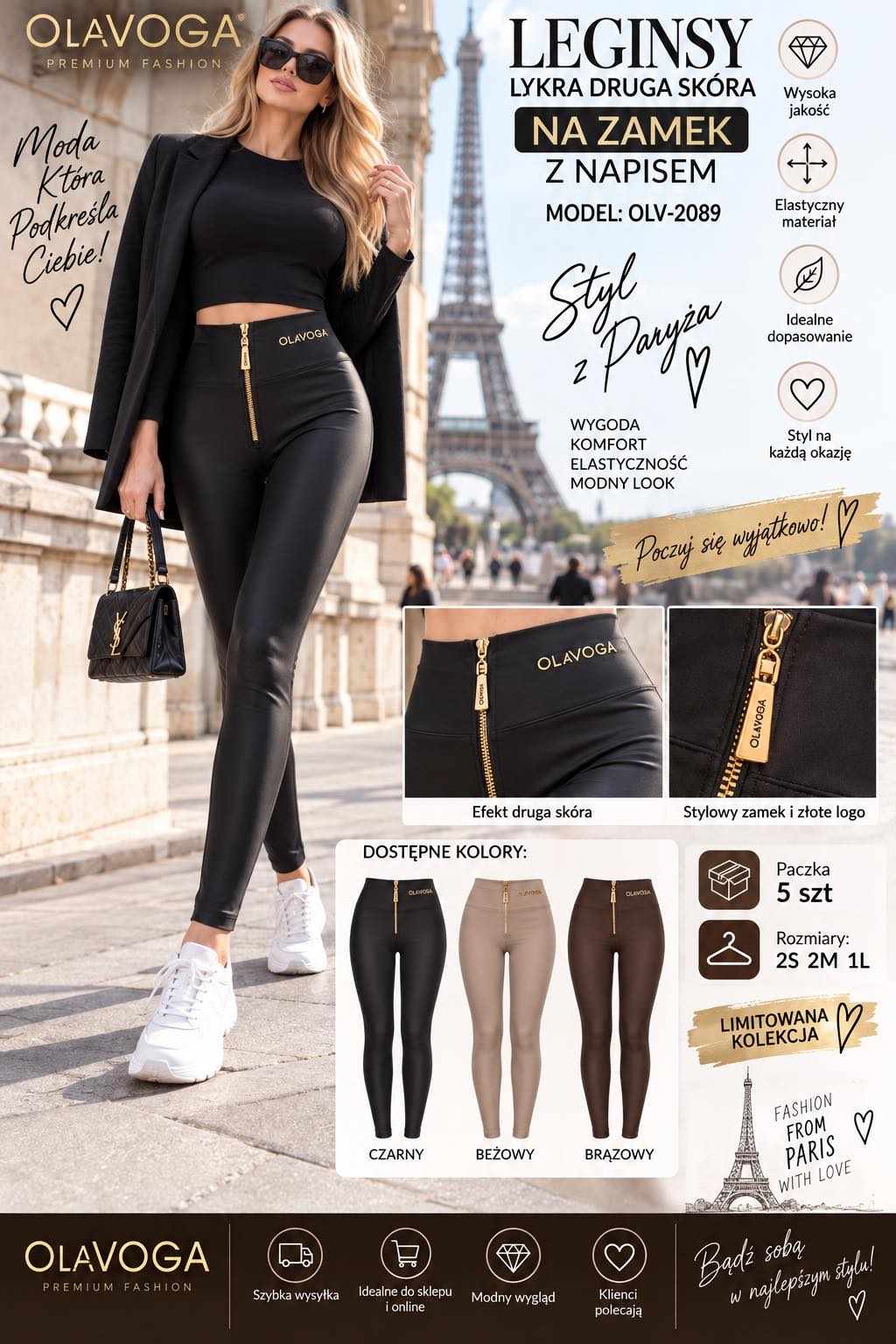 Legginsy Damska