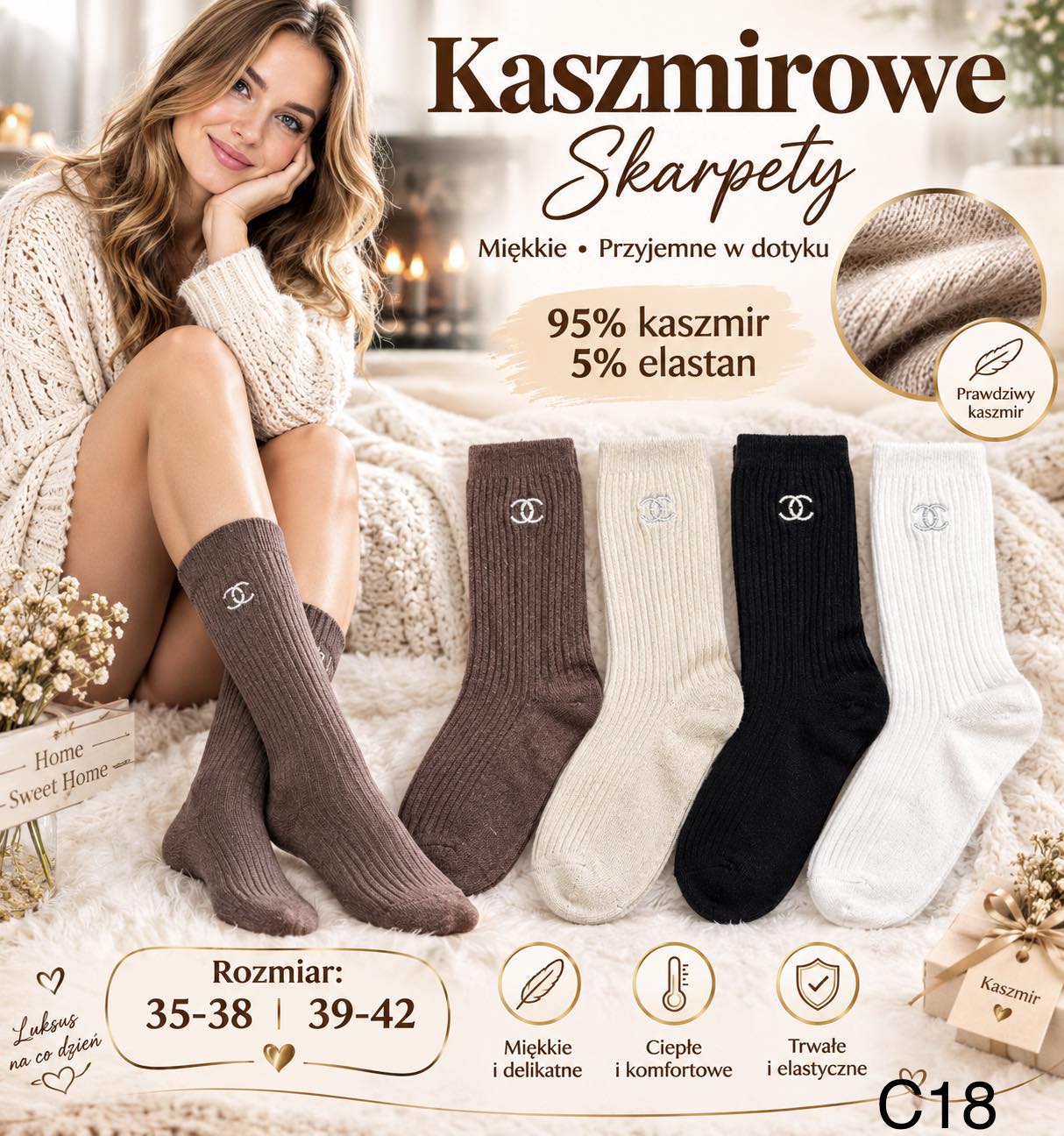 Skarpetka Damska